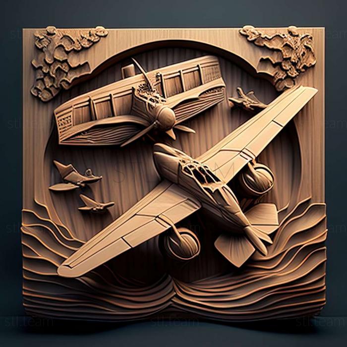 3D модель Гра Warplanes WW1 Fighters (STL)